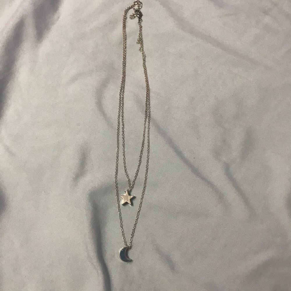 Lunar + Star Necklace